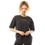 ELLE SPORT Dames Boyfriend T-Shirt Zwart
