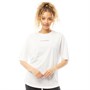 ELLE SPORT Tee-Shirt Boyfriend Femme Blanc