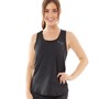 ELLE SPORT Dames Sports Performance Tops Zwart
