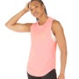 ELLE SPORT Womens Logo Tank Peach