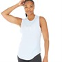 ELLE SPORT Womens Logo Tank Baby Blue Marl