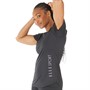 ELLE SPORT Womens Poly Top Black