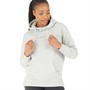 ELLE SPORT Womens Long Line Hoodie Grey Marl
