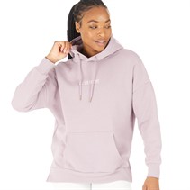 ELLE SPORT Womens Long Line Hoodie Lavender Mist