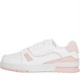 ELLE SPORT Womens Chunky Colour Block Trainers White/Pink