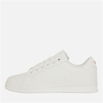 ELLE SPORT Womens Logo Trainers White