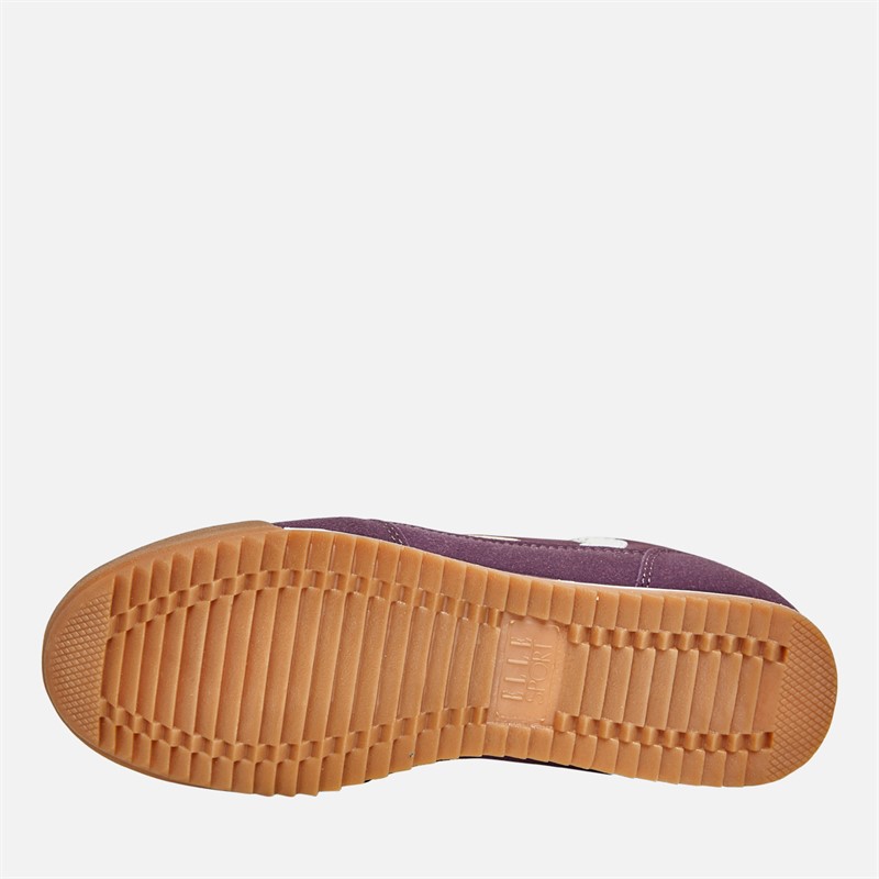 ELLE SPORT Womens Trainers Burgundy/Pink