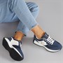 ELLE SPORT Womens Trainers Navy/White