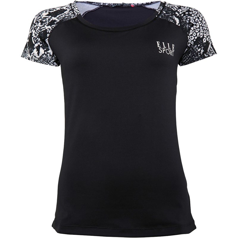 ELLE SPORT Damen Smooth Contour TShirt Grau