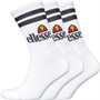 Ellesse Mens Pullo Three Pack Crew White