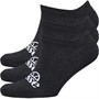 Ellesse Frimo Three Pack No Show Socks Black