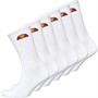 Ellesse Tamuna Six Pack Crew Socks White