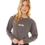Ellesse Womens Popsy Cropped Sweatshirt Black
