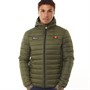 Ellesse Mens Lombardy Padded Jacket Khaki