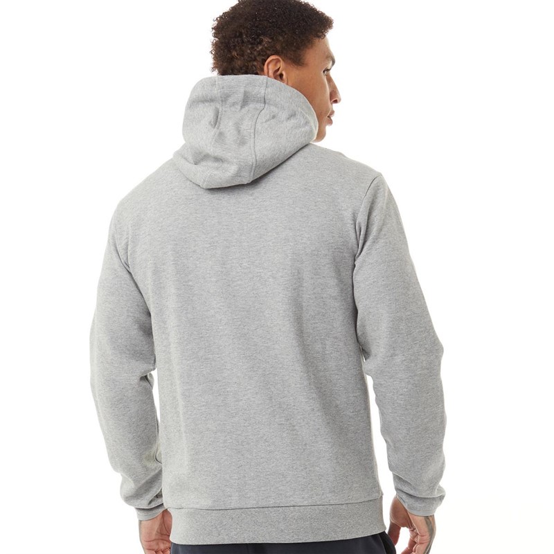 Ellesse Mens Ornari Full Zip Hoodie Grey Marl