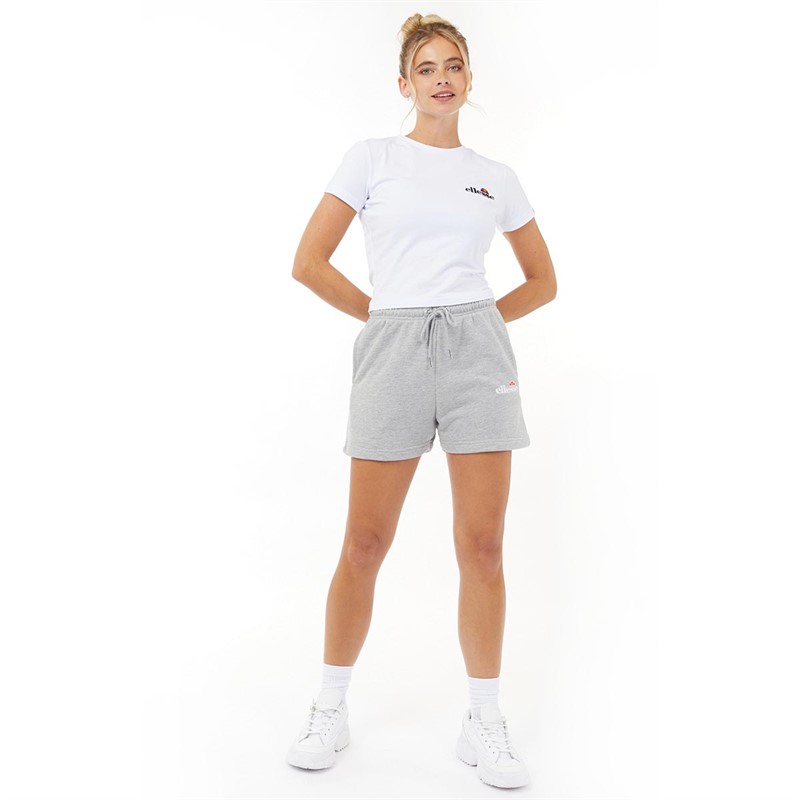 Ellesse Womens Vikins Crop T-Shirt White