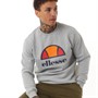 Ellesse Mens Perc Sweatshirt Grey Marl