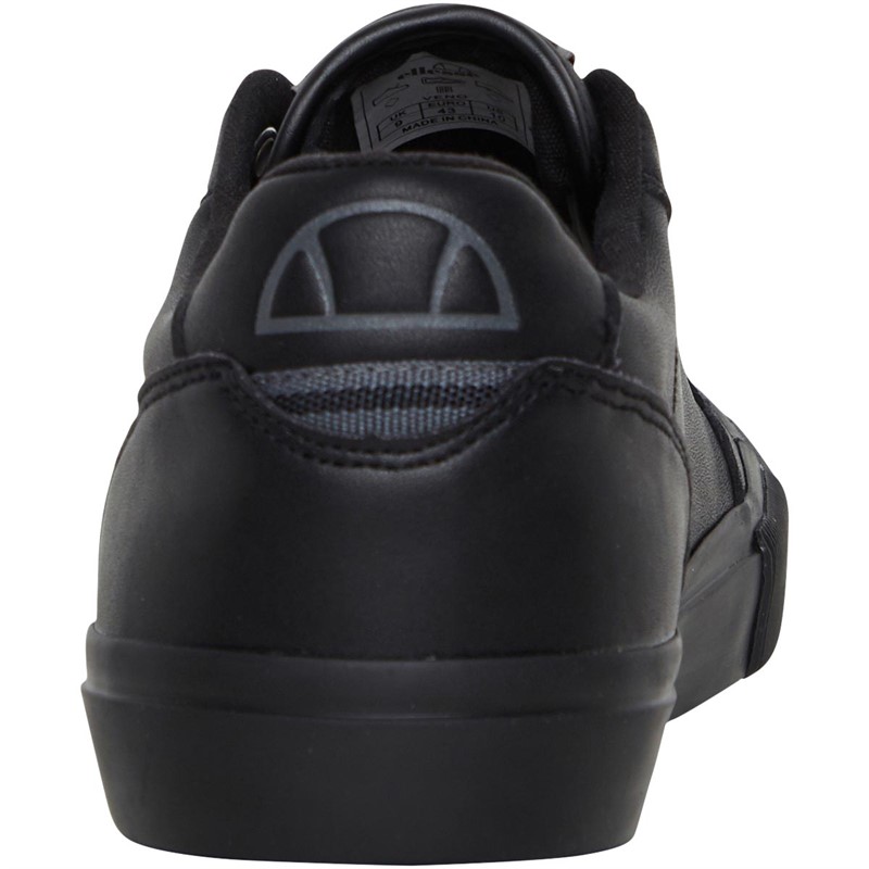 Ellesse Mens Veno Vulc Trainers Black