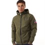 Ellesse Mens Terrazzo Waterproof Jacket Khaki