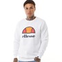 Ellesse Mens Perc Sweatshirt White