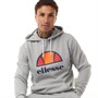 Ellesse Mens Dahryl Hoodie Grey Marl