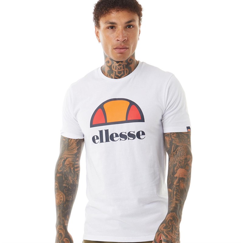 Buy Ellesse Mens Dyne TShirt White