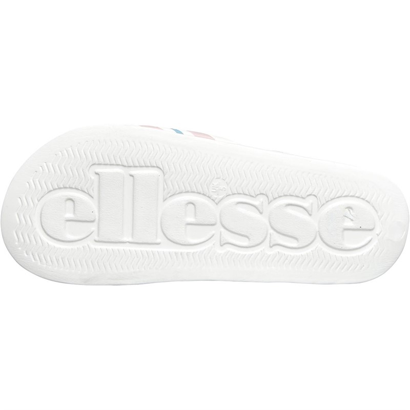 Ellesse Womens Fiori Sliders White