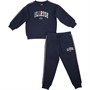 Ellesse Girls Sweatshirt And Joggers Tracksuit Navy