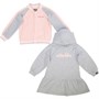 Ellesse Girls Sweatshirt And Dress Set Grey/Pink