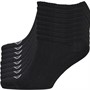 Ellesse Kids Eight Pack Logo No Show Socks Black