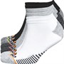 Ellesse Mens Six Pack Stripe No Show Socks Black/Grey/White