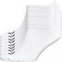 Ellesse Kids Eight Pack Logo No Show Socks White