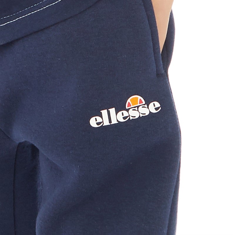 Ellesse Boys Dario Three Pack T-Shirts And Joggers Set Navy/Sky Blue/White