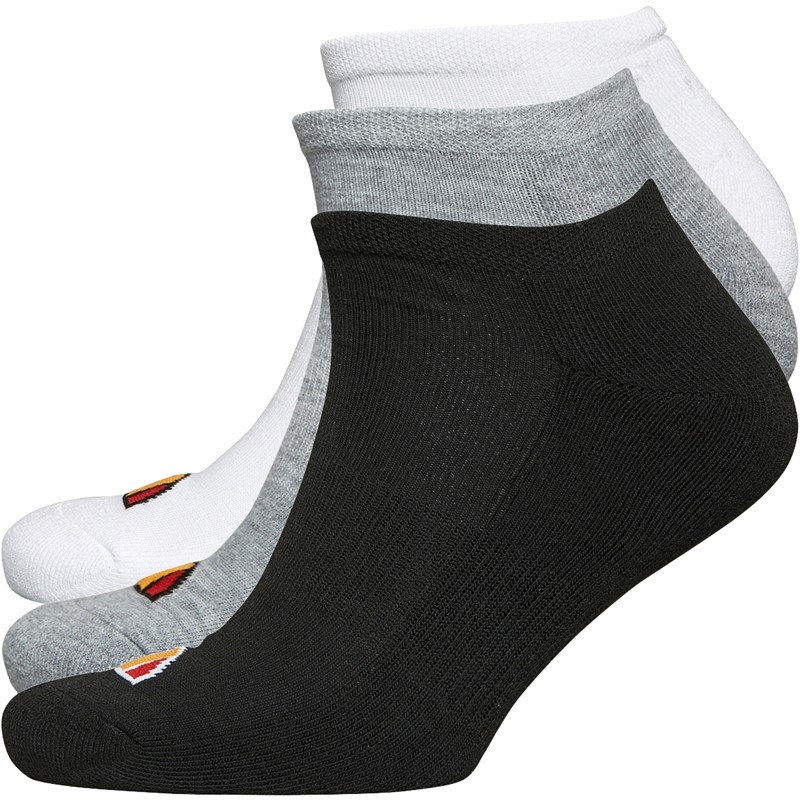 Buy Ellesse Three Pack No Show Socks Multi