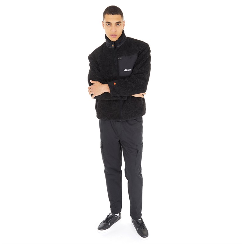 Ellesse Mens Este Full Zip Jacket Black