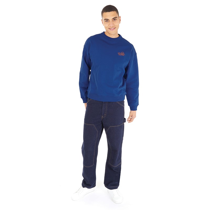Ellesse Mens Bloccare Sweatshirt Blue
