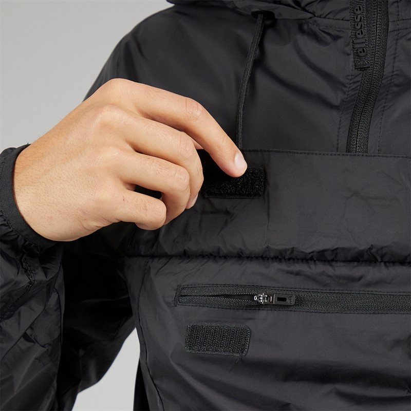 Ellesse Mens Ion 1/2 Zip Jacket Anthracite