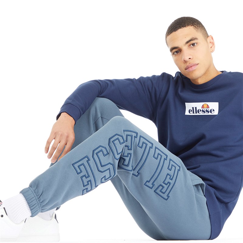 Ellesse Mens Tracca Joggers Blue