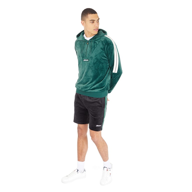 Ellesse Mens Hercule Hoodie Dark Green