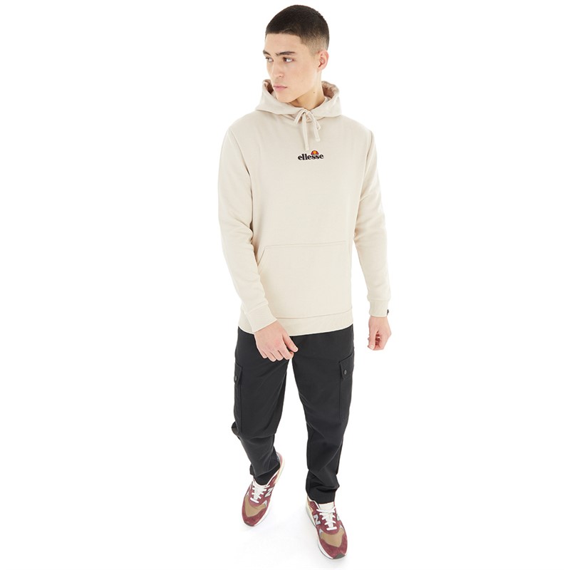 Ellesse Mens Hyde Hoodie Light Grey