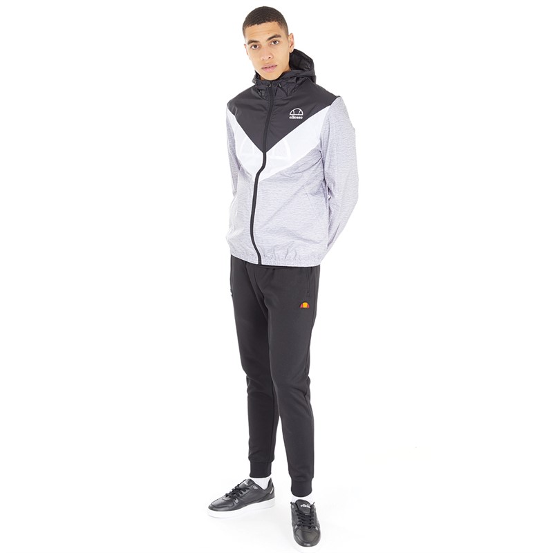 Ellesse Mens Durezza Full Zip Jacket Grey Marl
