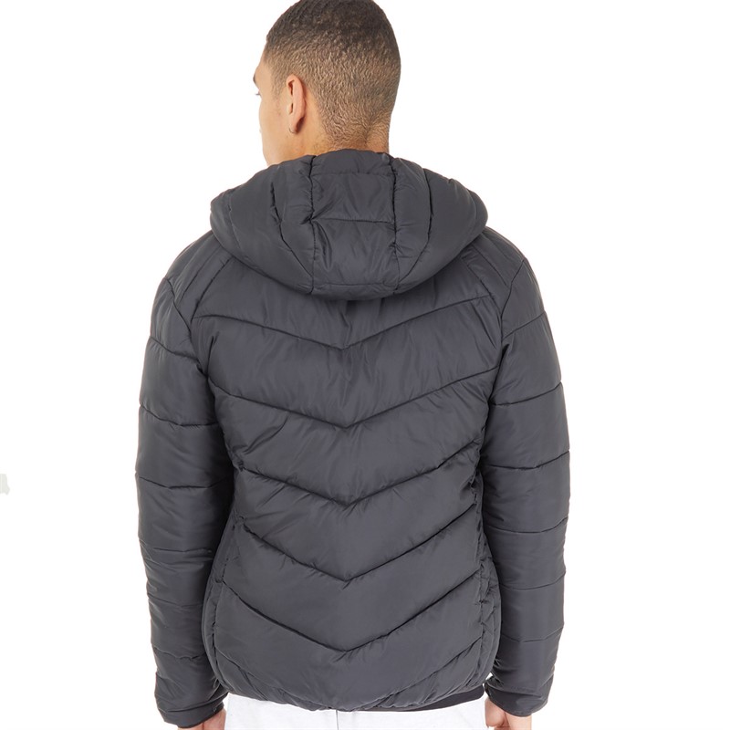 Ellesse Mens Ginapi Padded Jacket Black