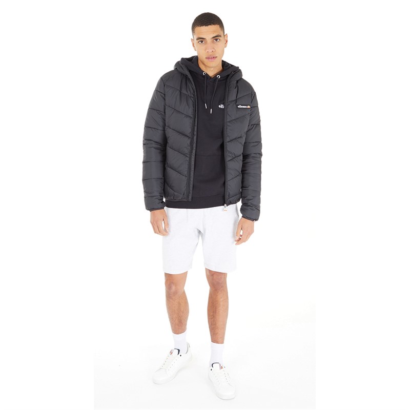 Ellesse Mens Ginapi Padded Jacket Black