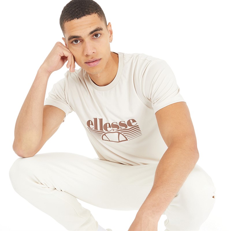 Ellesse Mens Drella T-Shirt Off White