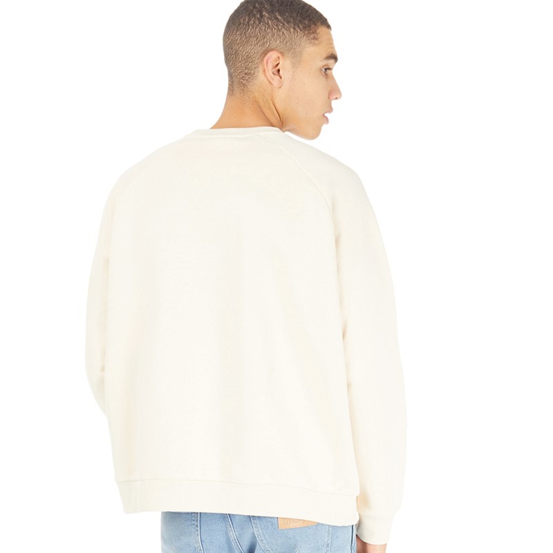 Ellesse Mens Favaretto Sweatshirt Off White