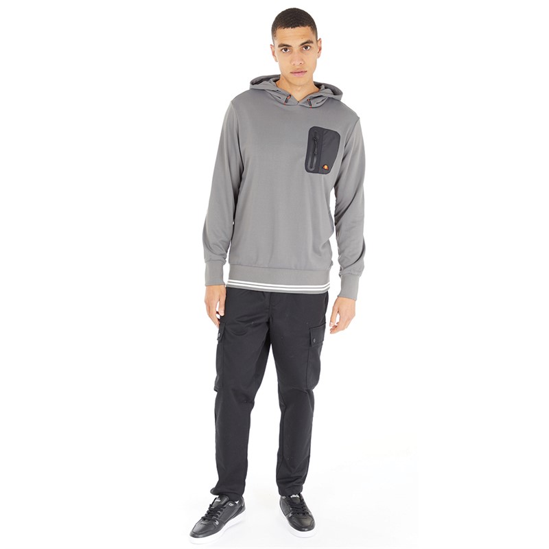 Buy Ellesse Mens Corsio Hoodie Grey