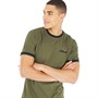 Ellesse Mens Meduno T-Shirt Khaki
