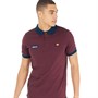 Ellesse Mens Lessepsia Polo Burgundy