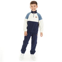 Ellesse Boys Antonio Polarfleece Jacket And Joggers Set Navy