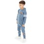 Ellesse Drenge Montay Hoodie Og Joggingbukser Sæt Blå